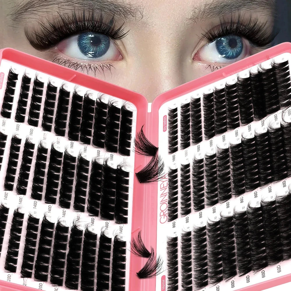 Groinneya Cat Eye Cluster Lashes