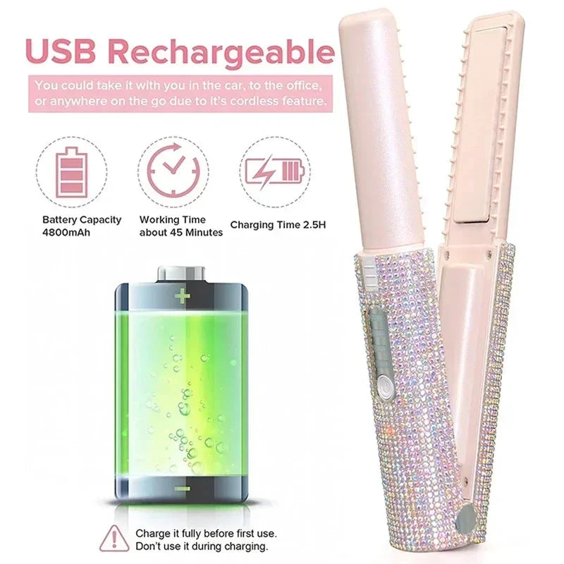 Wireless Portable Hair Styler