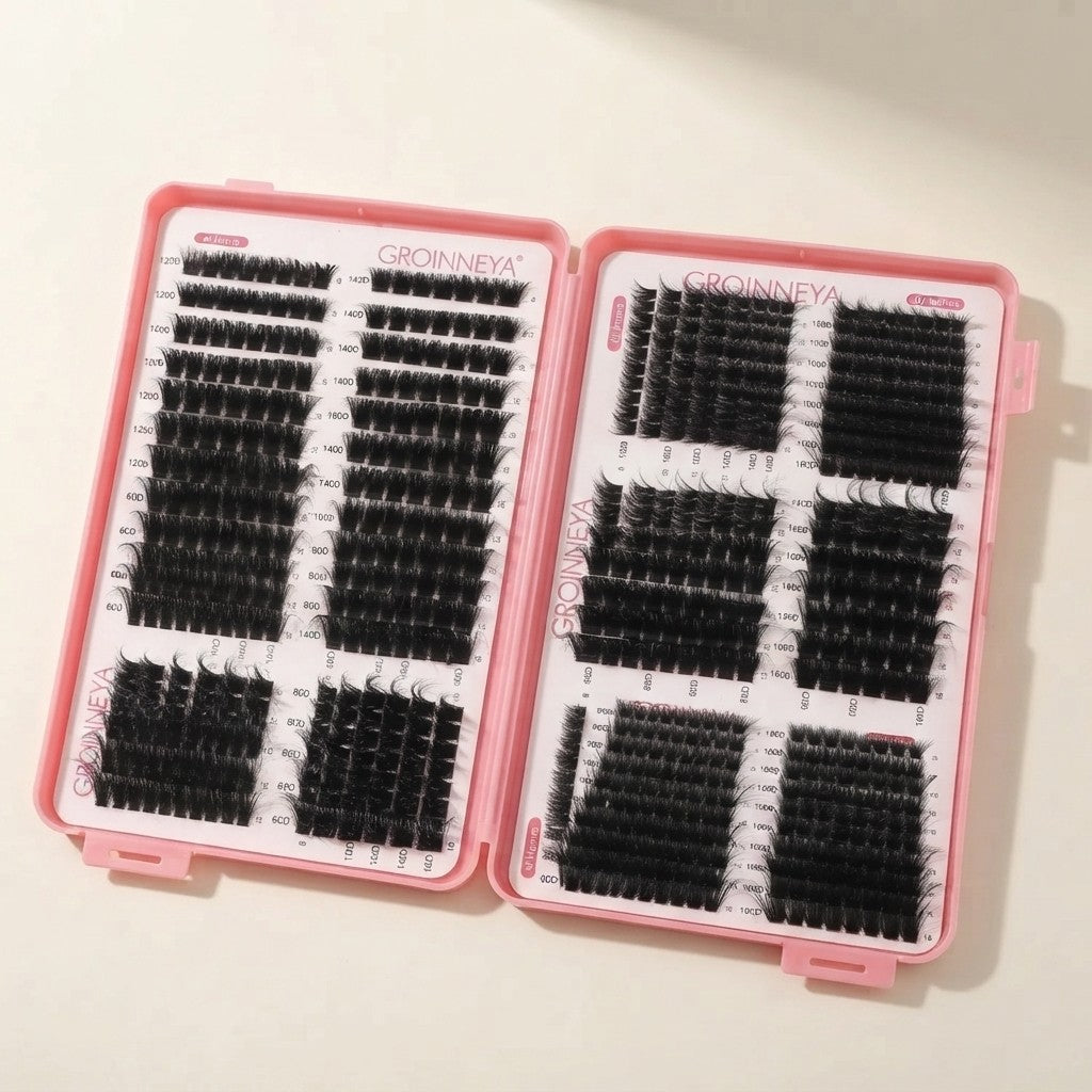 Groinneya Cat Eye Cluster Lashes