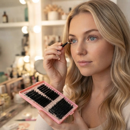 Groinneya Cat Eye Cluster Lashes